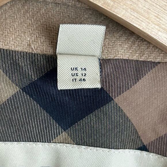 BURBERRY Daylesmoore Double Breasted Virgin Wool Cashmere Camel Coat - Picture 11 of 14
